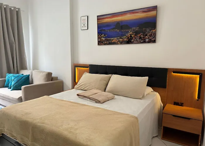 Studio Moderno Com Vista Mar